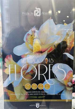 Fechas, información, programa, cartel, imágenes, mapa y ubicación de Mercado das Flores (2025)  en  Vilagarcía de Arousa