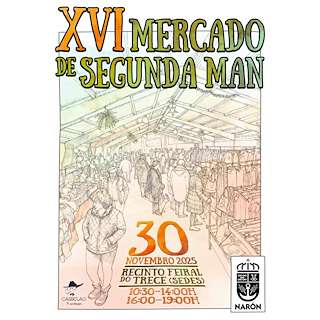 Fechas, información, programa, cartel, imágenes, mapa y ubicación de XVI Mercado de 2ª Man (2025)  en  Narón