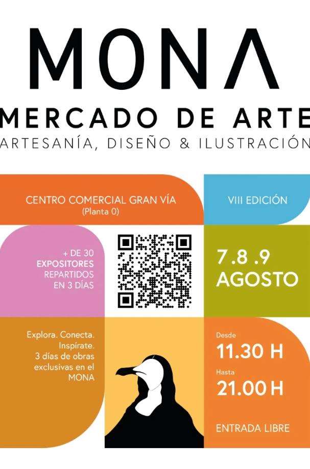 Mercado de Arte e Ilustración Mona  en Vigo