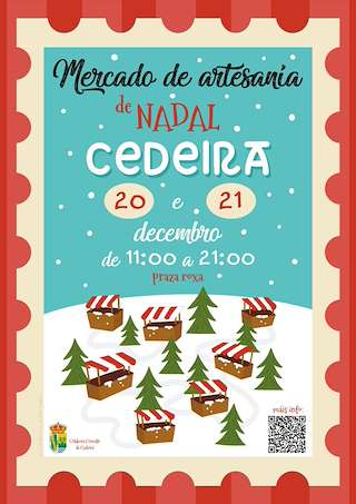 Fechas, información, programa, cartel, imágenes, mapa y ubicación de Mercado de Artesanía de Navidad (2025)  en  Cedeira