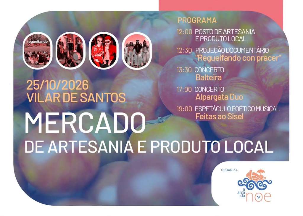 Mercado de Artesanía e Producto Local (2026) en Vilar de Santos