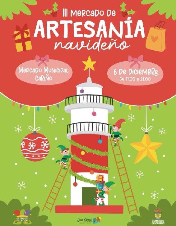 III Mercado de Artesanía Navideño (2025) en Cariño