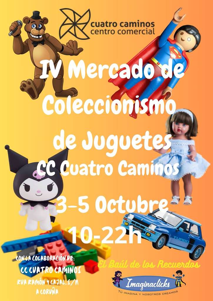 II Mercado de Coleccionismo de Juguetes en A Coruña