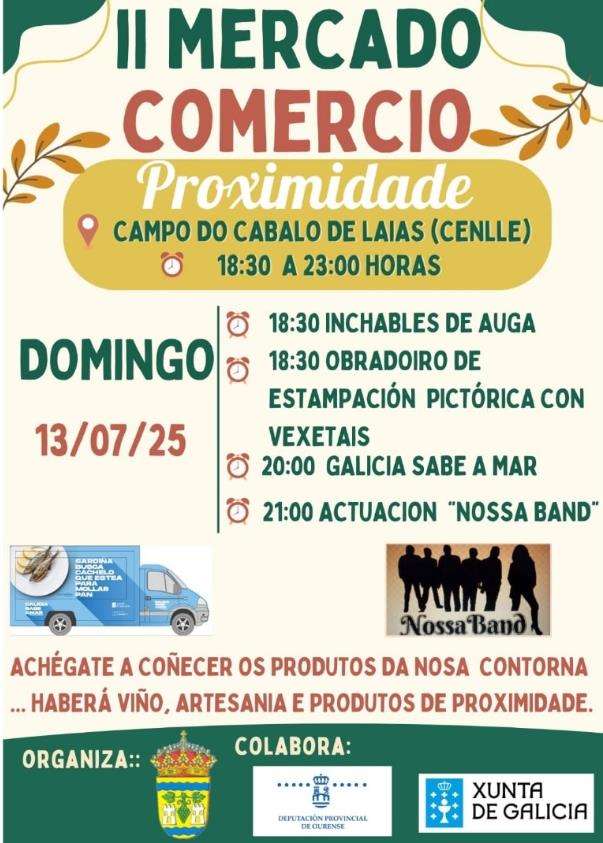 II Mercado de Comercio de Proximidade (2025) en Cenlle