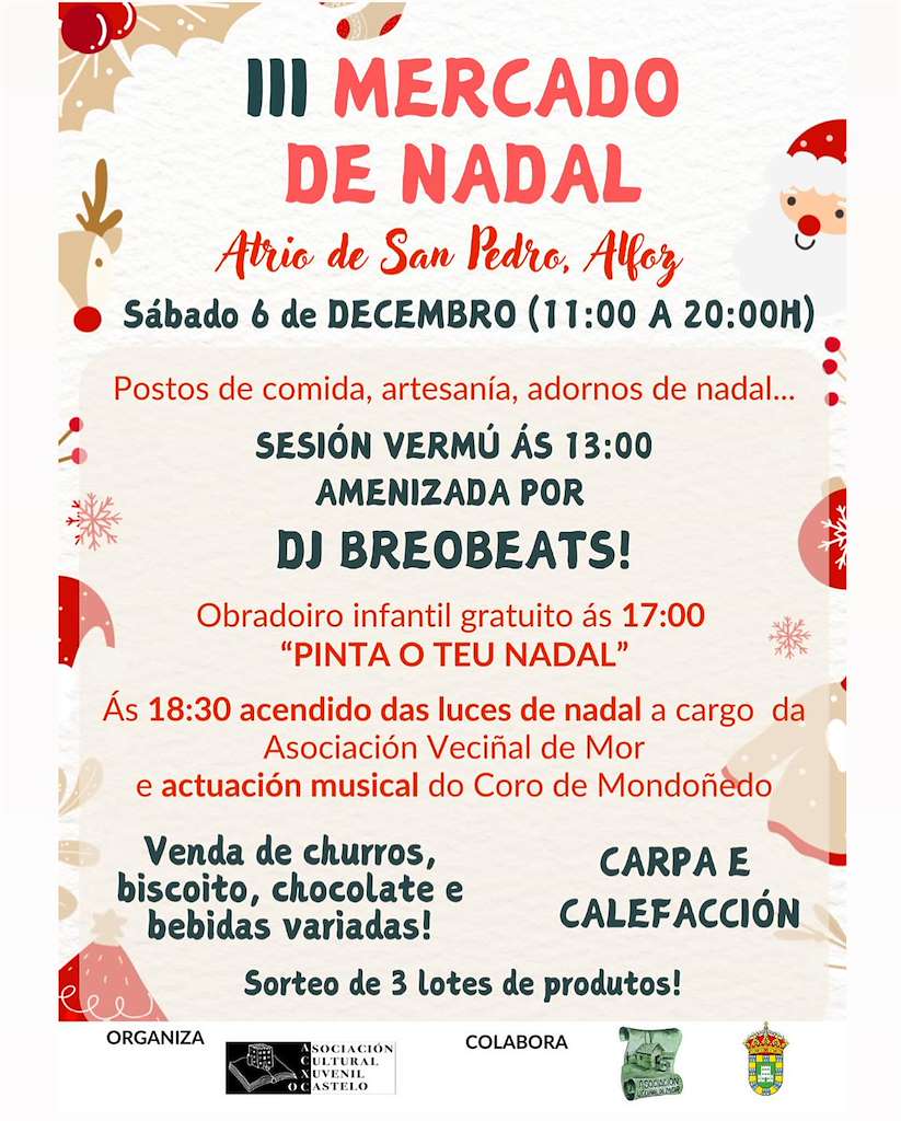 Mercado de Navidad en Alfoz do Castrodouro
