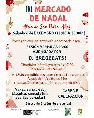 Fechas, información, programa, cartel, imágenes, mapa y ubicación de Mercado de Navidad  en  Alfoz do Castrodouro