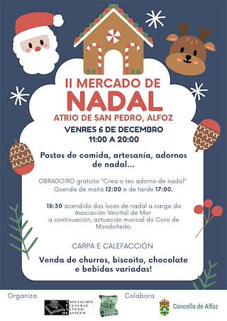 Fechas, información, programa, cartel, imágenes, mapa y ubicación de Mercado de Nadal  en  Alfoz