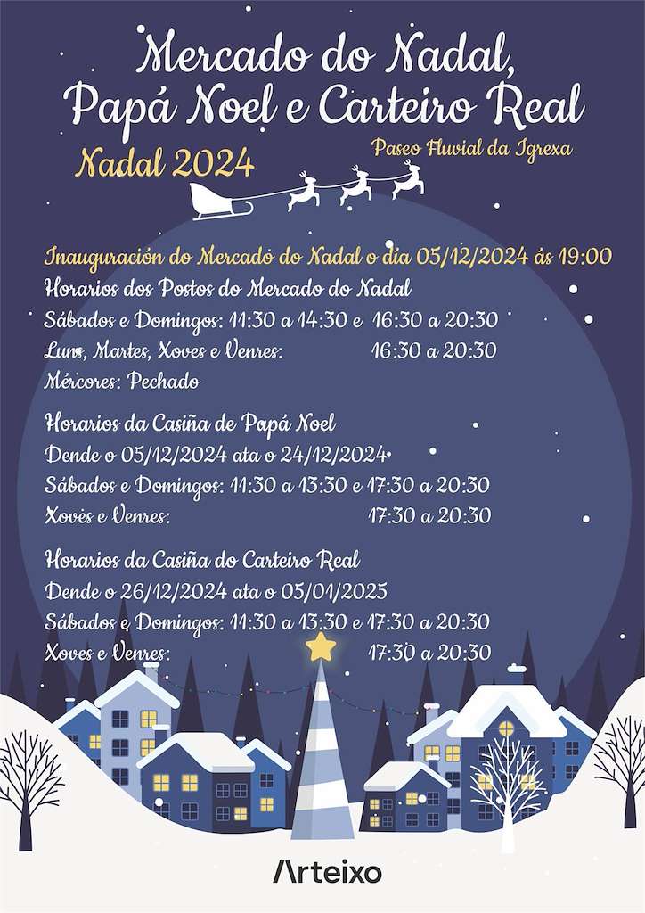 Mercado de Nadal  en Arteixo
