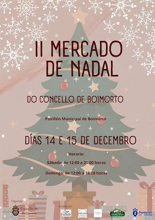 Fechas, información, programa, cartel, imágenes, mapa y ubicación de Mercado de Nadal  en  Boimorto