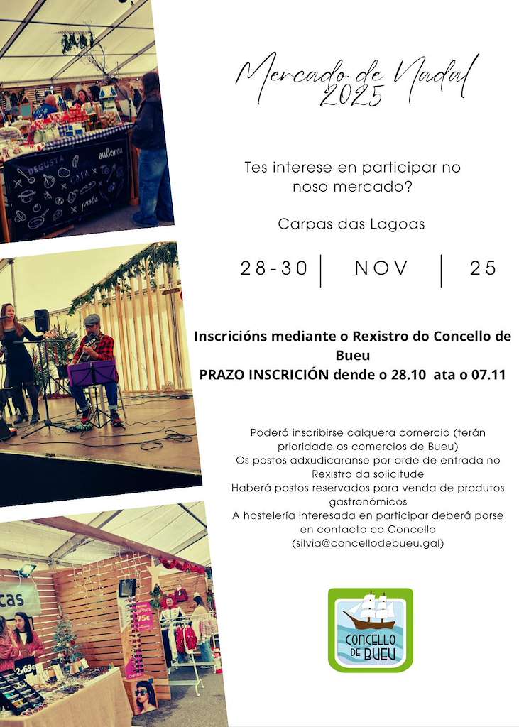 Mercado de Navidad en Bueu