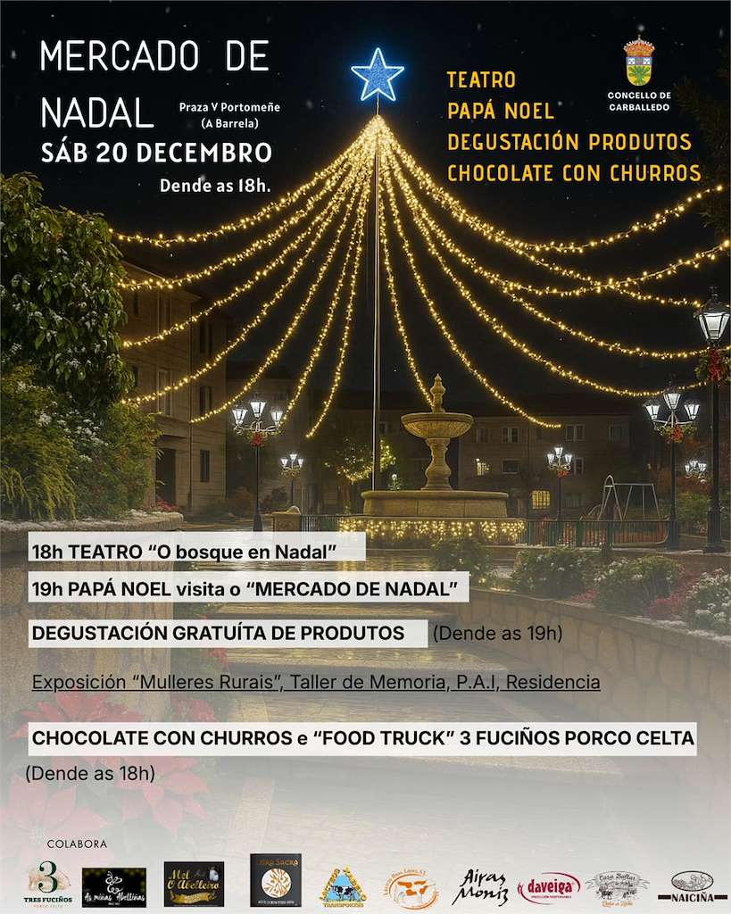 Mercado de Navidad en Carballedo