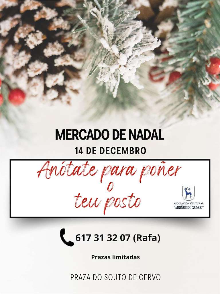 Mercado de Nadal en Cervo