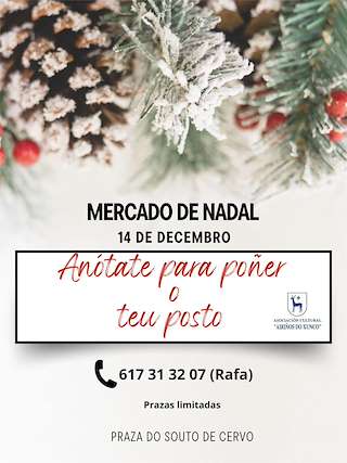 Fechas, información, programa, cartel, imágenes, mapa y ubicación de Mercado de Nadal  en  Cervo