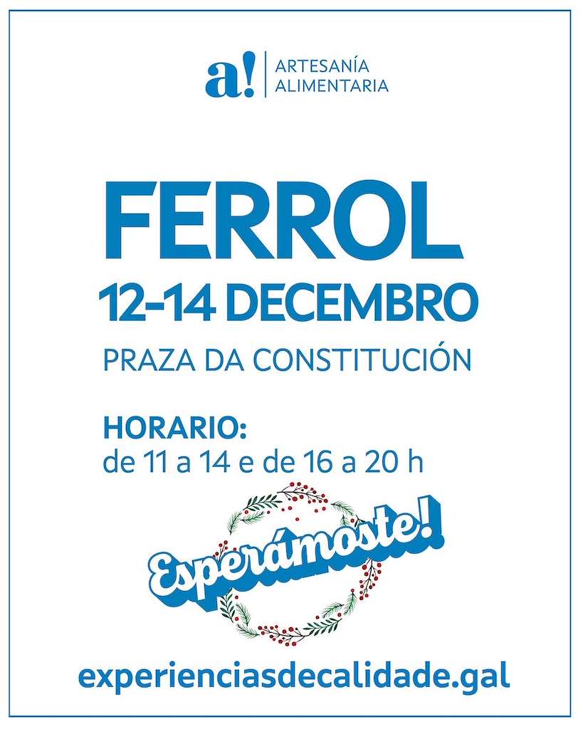 Mercado de Navidad en Ferrol