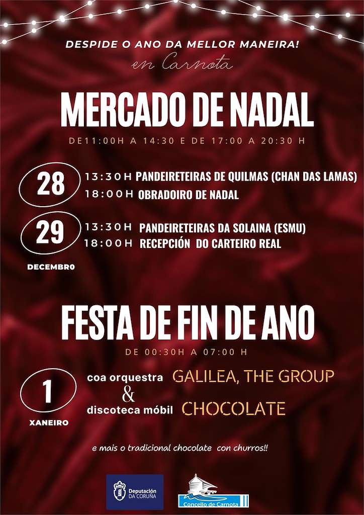 Mercado de Nadal - Festa de Fin de Ano en Carnota