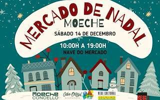 Fechas, información, programa, cartel, imágenes, mapa y ubicación de Mercado de Nadal  en  Moeche