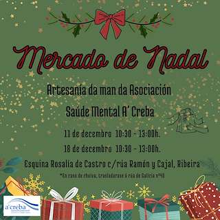 Fechas, información, programa, cartel, imágenes, mapa y ubicación de Mercado de Nadal  en  Ribeira