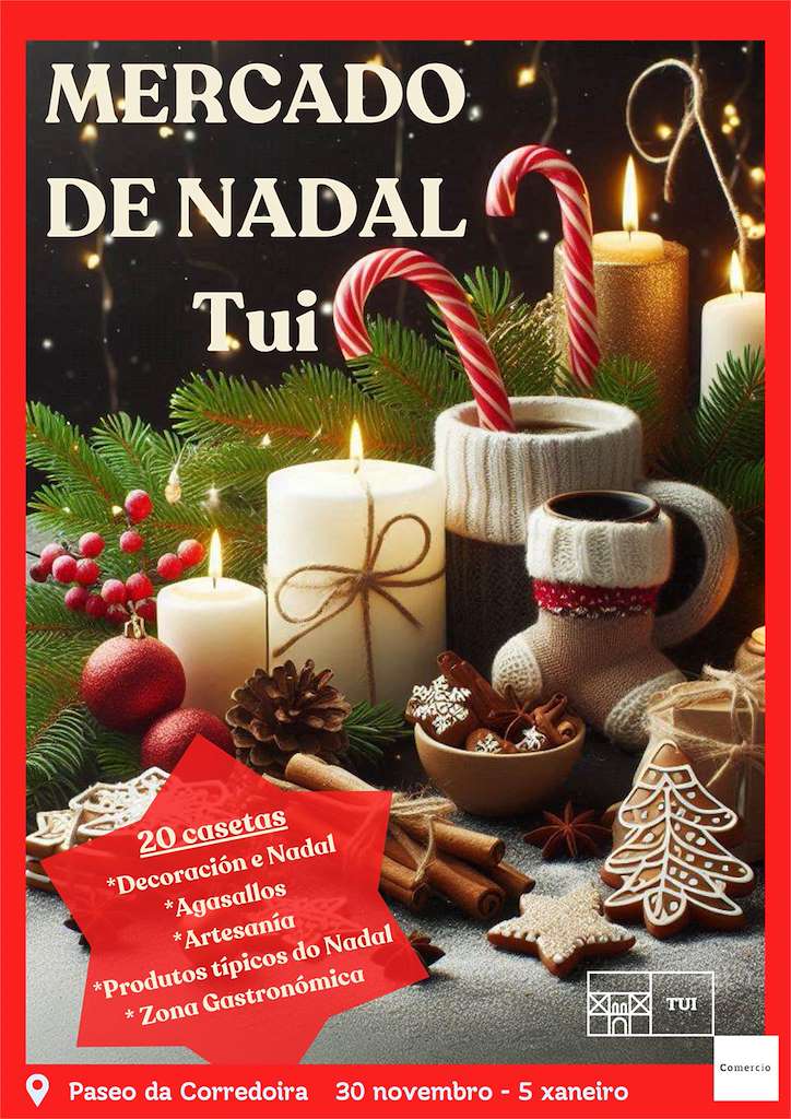 Mercado de Nadal en Tui