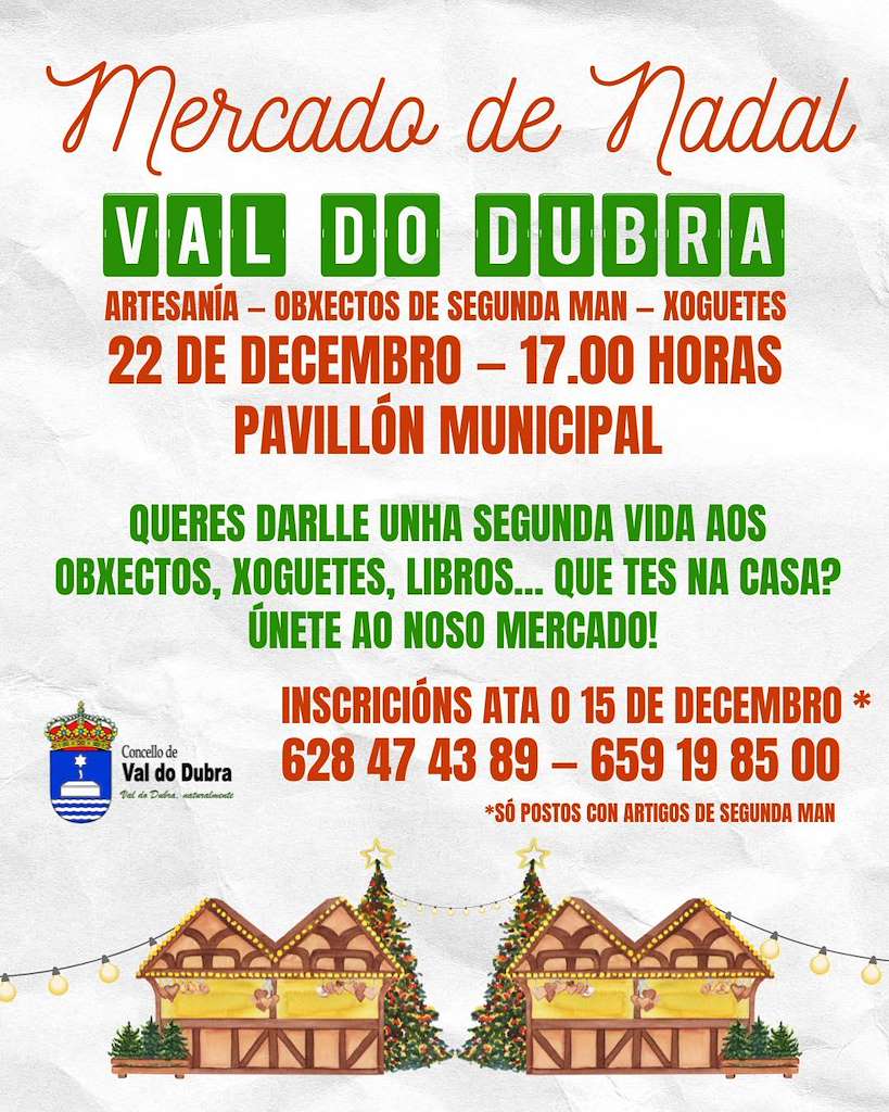 Mercado de Nadal en Val do Dubra