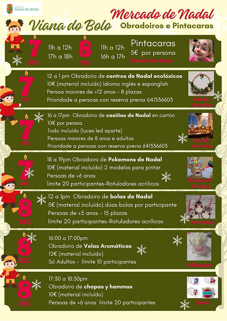 Mercado de Navidad en Viana do Bolo