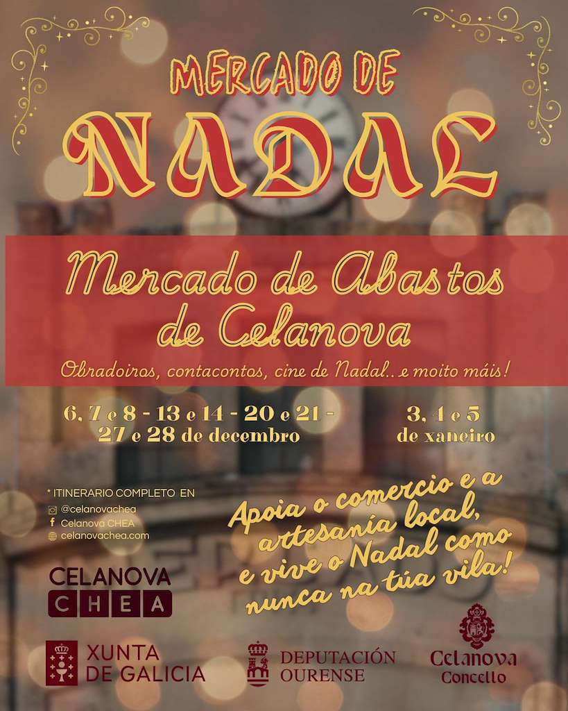 Mercado de Navidad de Celanova Chea (2025-2026)