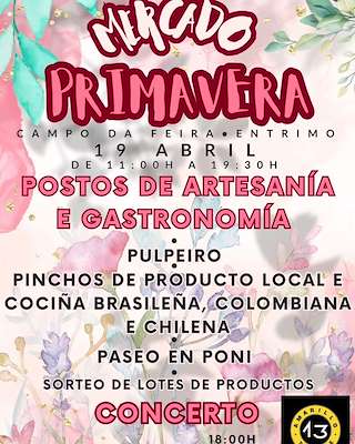 Fechas, información, programa, cartel, imágenes, mapa y ubicación de Mercado de Primavera  en  Entrimo