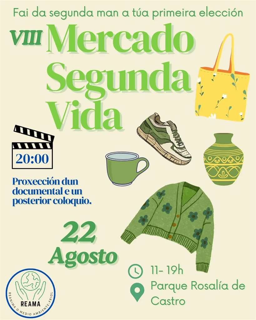 VIII Mercado de Segunda Man en Friol