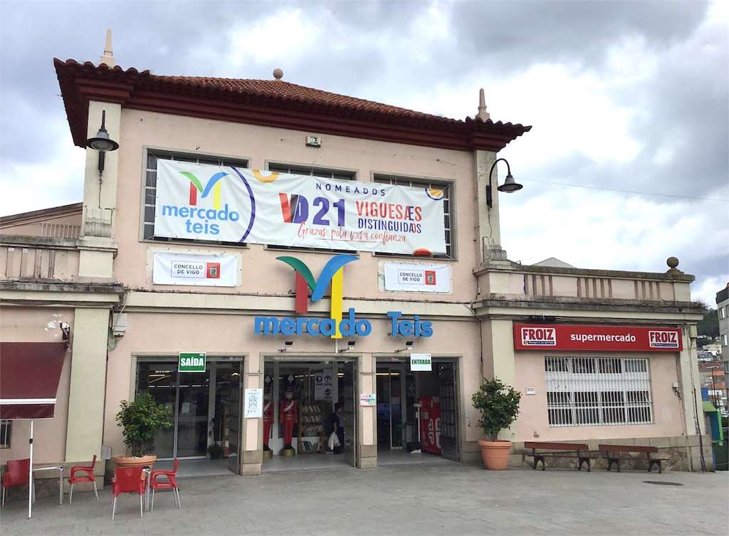 Mercado de Teis en Vigo