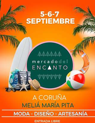 Fechas, información, programa, cartel, imágenes, mapa y ubicación de Mercado del Encanto  en  A Coruña
