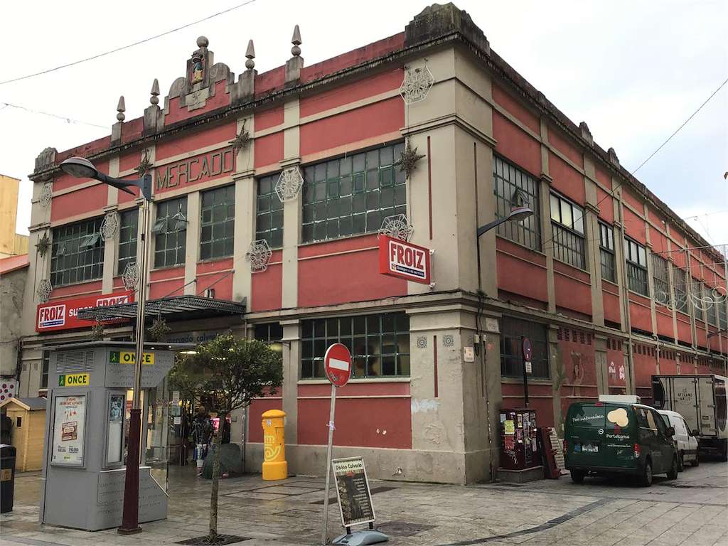 Mercado do Calvario en Vigo