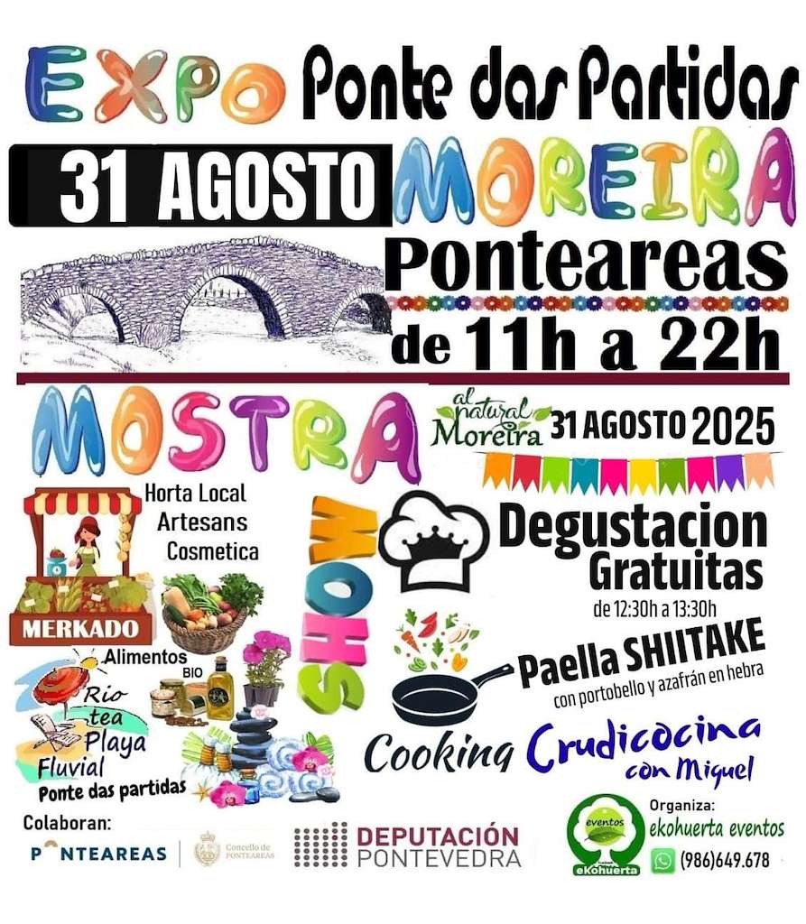 Mercado Expo Mostra de Moreira en Ponteareas
