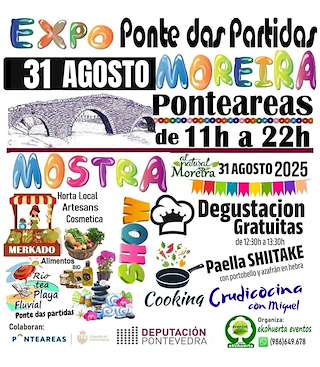 Fechas, información, programa, cartel, imágenes, mapa y ubicación de Mercado Expo Mostra de Moreira  en  Ponteareas