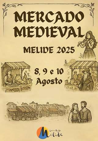 Fechas, información, programa, cartel, imágenes, mapa y ubicación de Mercado Medieval  en  Melide