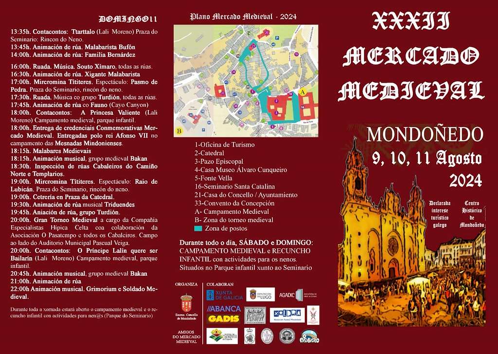 XXXII Mercado Medieval  en Mondoñedo