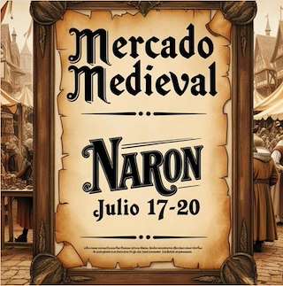 Fechas, información, programa, cartel, imágenes, mapa y ubicación de Mercado Medieval  en  Narón