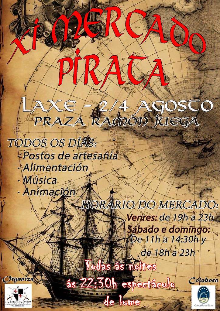 XI Mercado Pirata en Laxe
