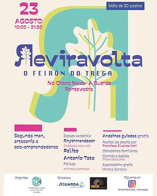 Fechas, información, programa, cartel, imágenes, mapa y ubicación de Mercado Reviravolta  en  A Guarda