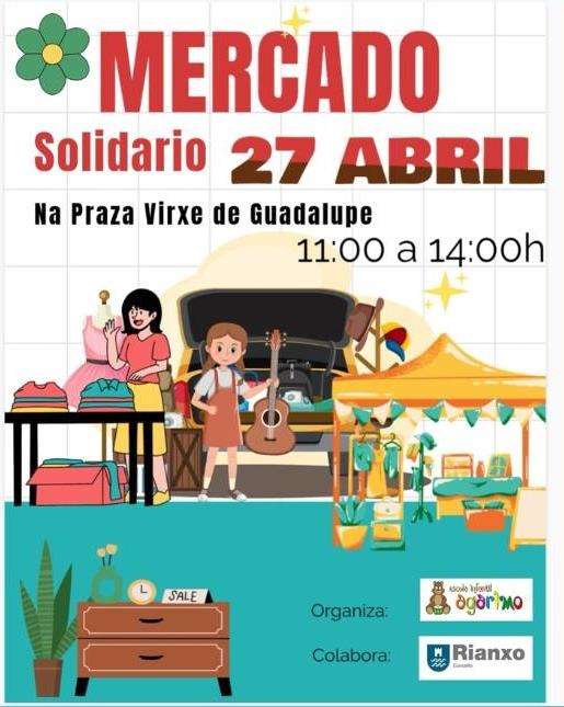 Mercado Solidario (2025) en Rianxo