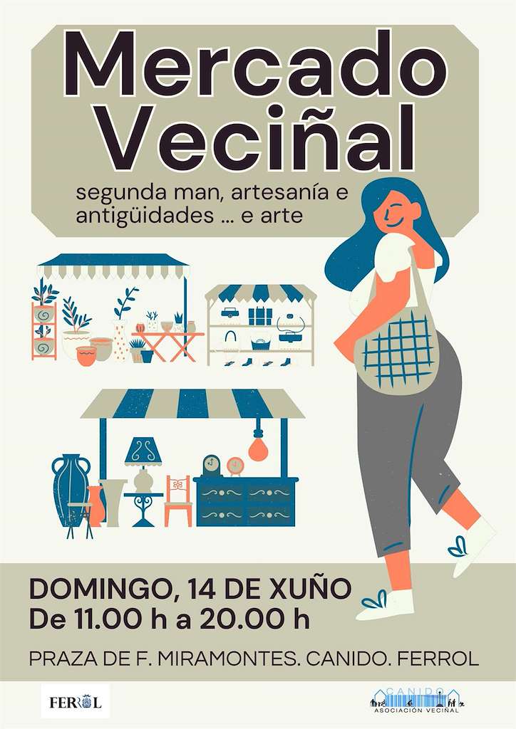 Mercado Veciñal de Canido en Ferrol