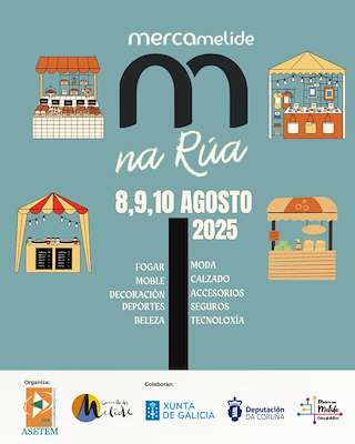 Fechas, información, programa, cartel, imágenes, mapa y ubicación de Mercamelide na Rúa - Feira de Oportunidades