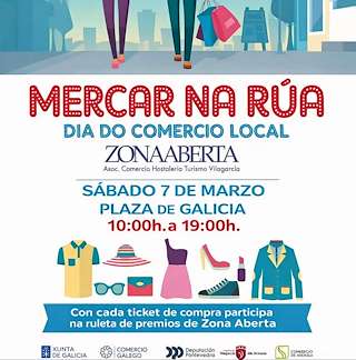 Fechas, información, programa, cartel, imágenes, mapa y ubicación de Mercar na Rúa  (2026)  en  Vilagarcía de Arousa