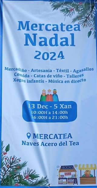 Fechas, información, programa, cartel, imágenes, mapa y ubicación de Mercatea Nadal  en  Ponteareas