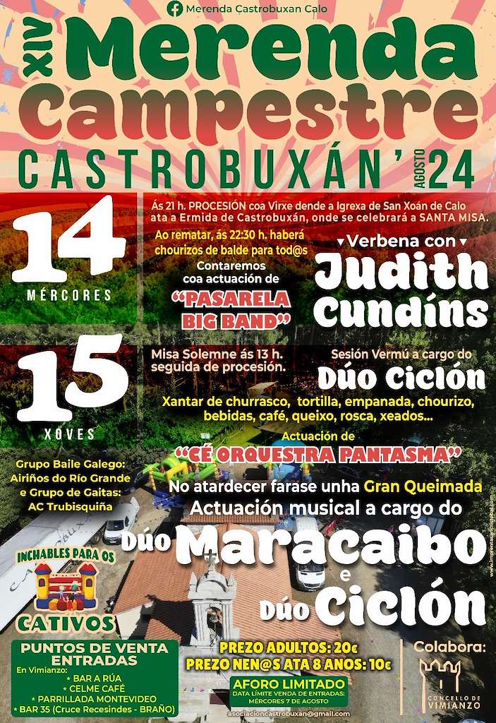XIV Merenda Campestre en Vimianzo
