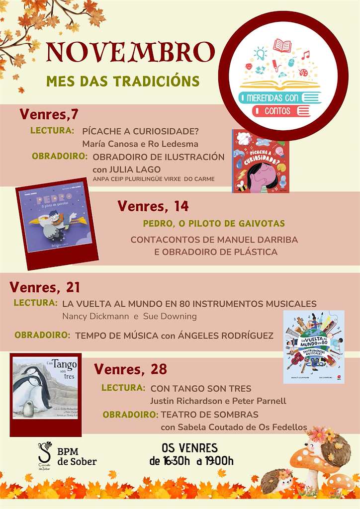 Merendas con Contos - Mes das Tradicións en Sober