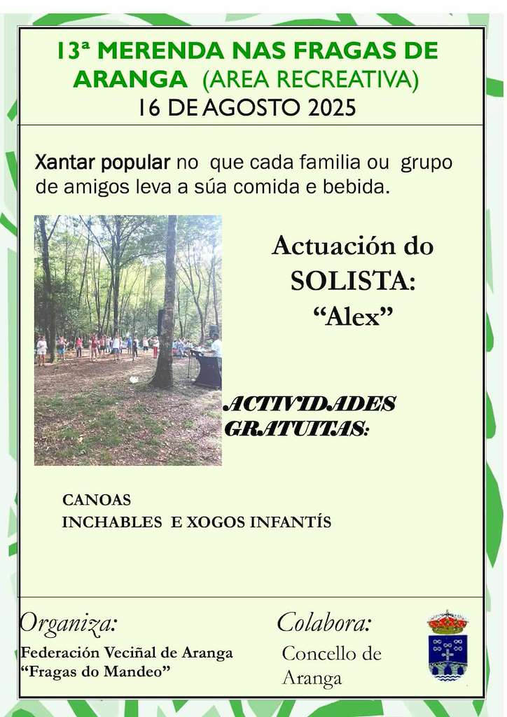 XIII Merendas nas Fragas (2025) en Aranga