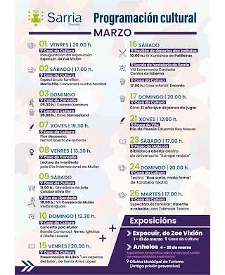 Día Internacional de la Mujer (2026) en Sarria