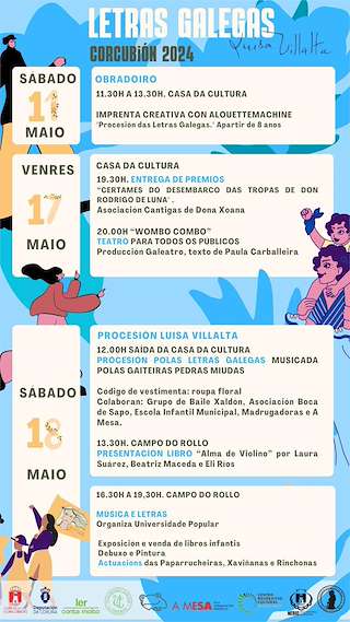 Mes das Letras (2026) en Corcubión