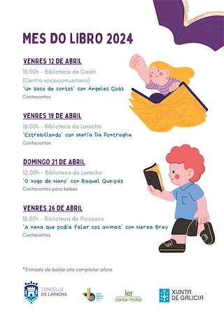 Mes do Libro en Laracha