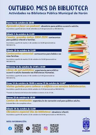 Mes Internacional das Bibliotecas en Narón