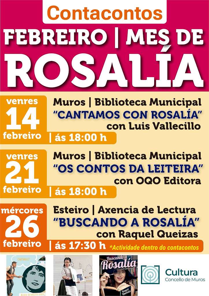 Mes de Rosalía en Muros